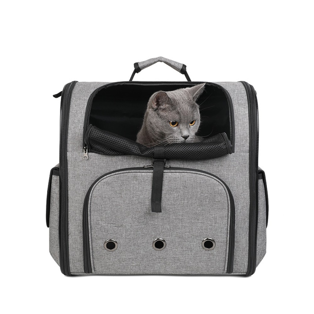 Pet backpack Outdoor and breathable can be folded cat backpack