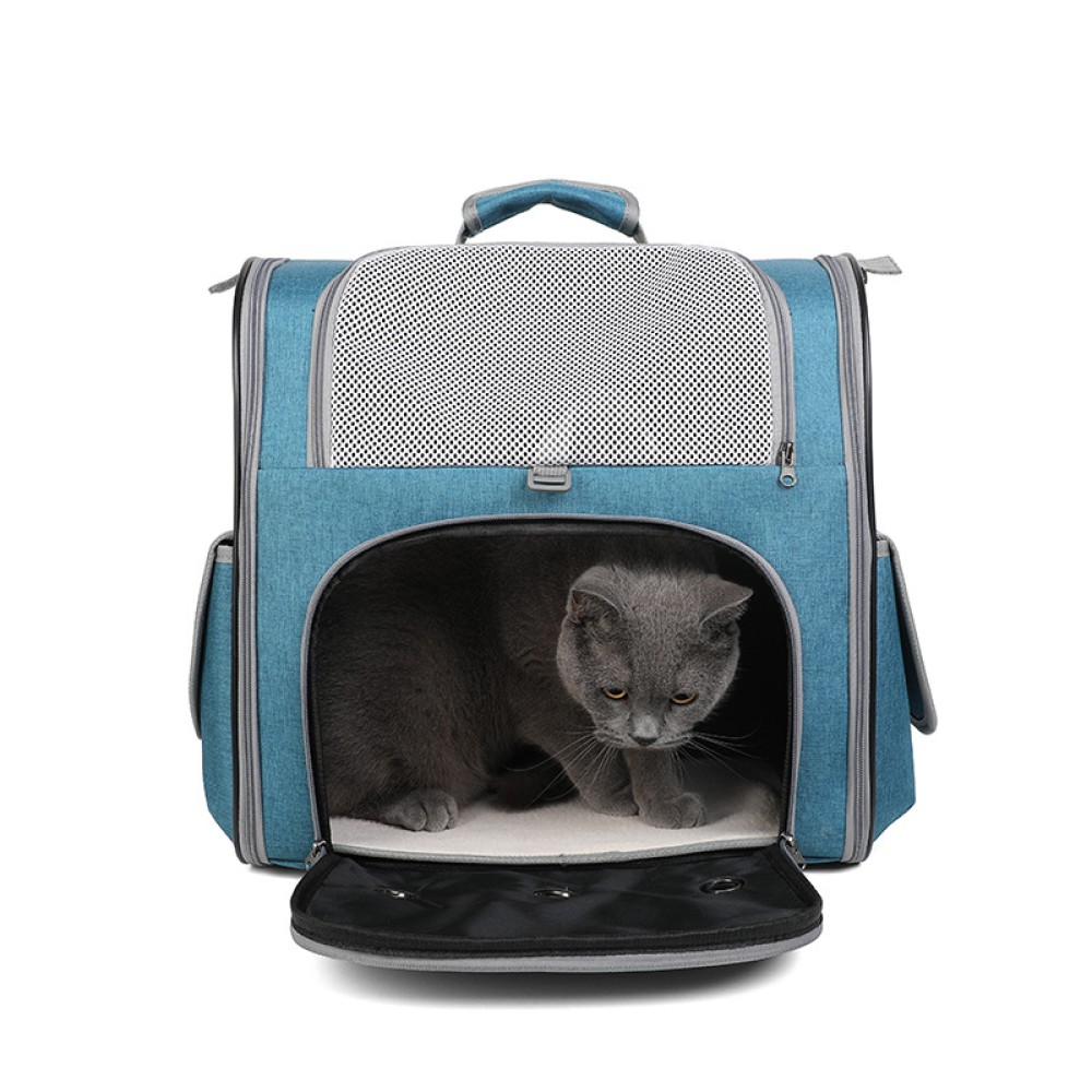 Pet backpack Outdoor and breathable can be folded cat backpack