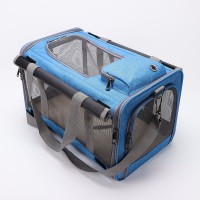 Pet carrying bags Out, folding hand -raid -to -air pneumatic cats, dogs traveling shoulder bags