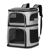 Pet bags are convenient and large -capacity, which can breathe bare backpack Dog dog carrying bag travel bags