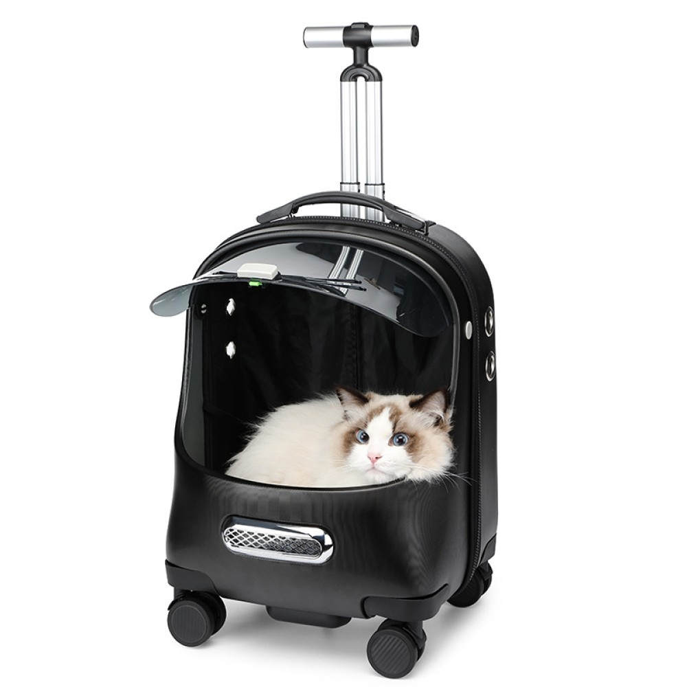 Pet travel lever bag Backpack cat bag space cabin out of portable large capacity, transparent, breathable