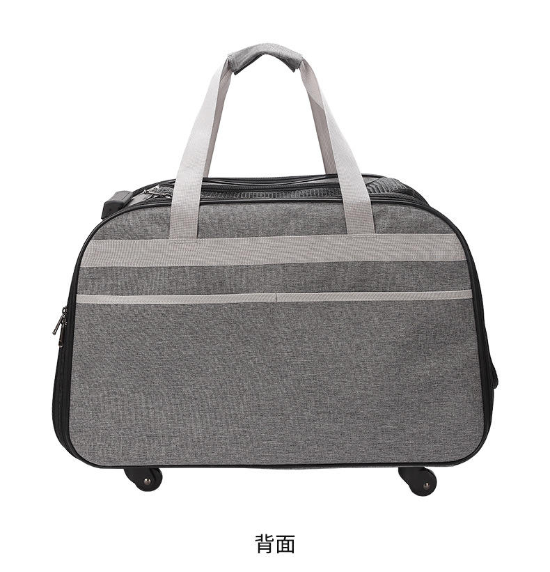 Pet travel bags Silent and universal wheel tie rod pet bag handbag can fold the dog bag