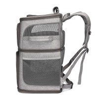 Double -layer large capacity can be foldable and breathable, portable cat bag dog bag direct sales