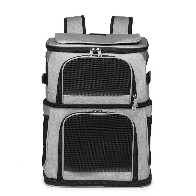 Pet bags are convenient and large -capacity, which can breathe bare backpack Dog dog carrying bag travel bags